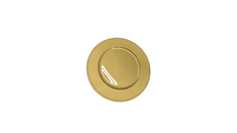 Sal- Charger Plate — available to rent from Something Blue
