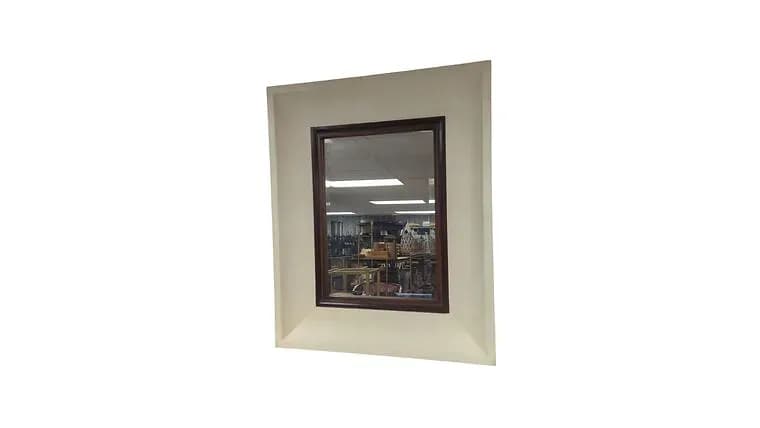 Square Two Toned Mirror — available to rent from Something Blue
