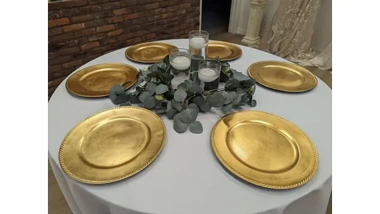 The Classic Collection Gold — available to rent from Something Blue