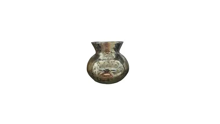 Top Lip Silver Mercury Votive — available to rent from Something Blue