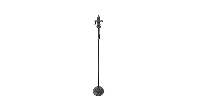 Victorian Black Metal Holder — available to rent from Something Blue