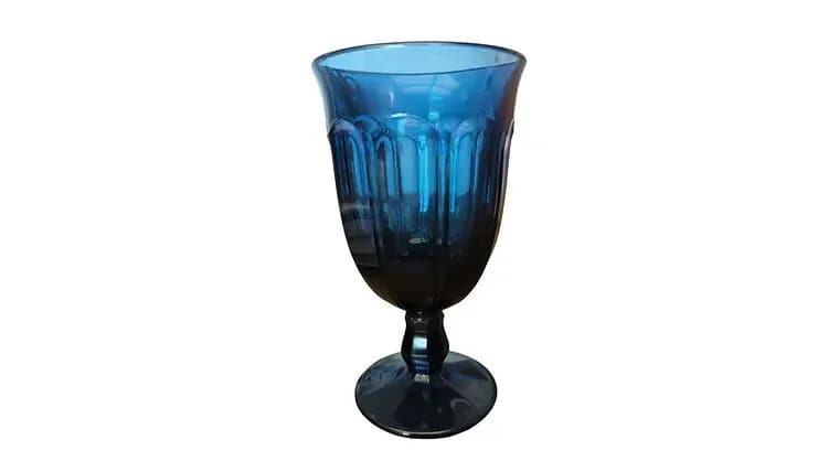 Wilson- Navy Goblet — available to rent from Something Blue