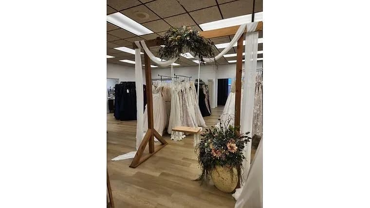 Wood Arch — available to rent from Something Blue